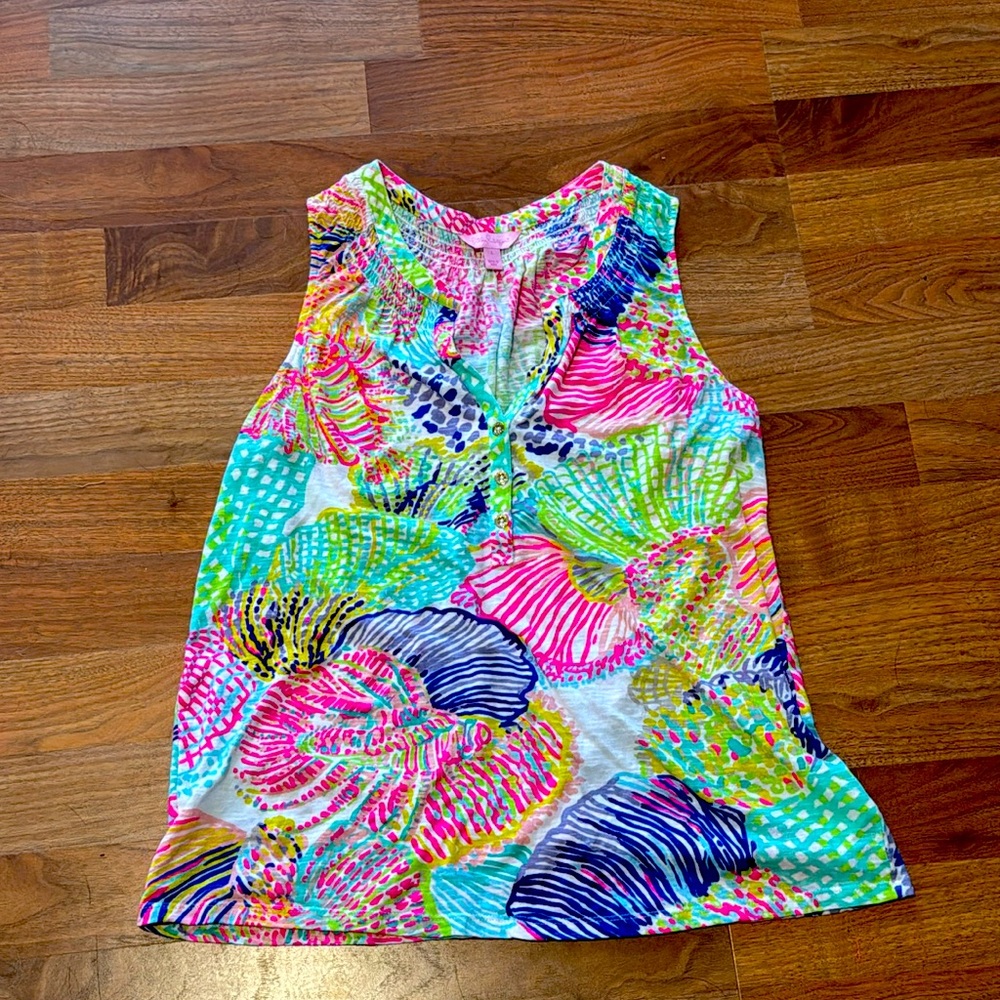 Lilly Pulitzer Multicolor Sleeveless Top